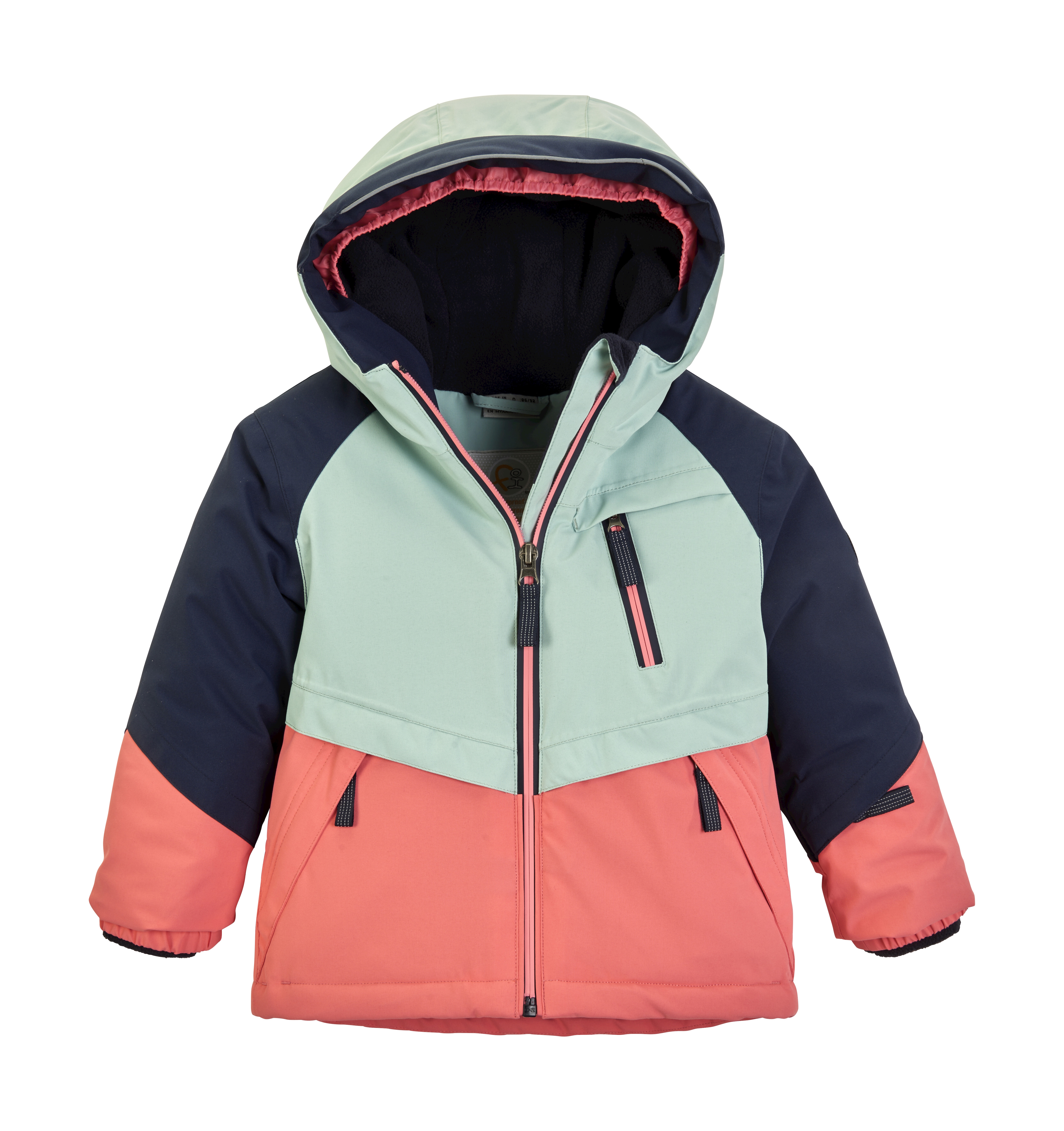 first instinct by killtec unisex Skijacke wasserdicht/Funktionsjacke mit Kapuze und Schneefang FISW 38 MNS SKI JCKT, dunkelblau, 110, 39916-000