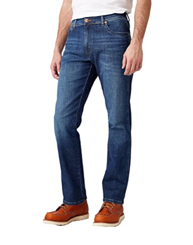 Wrangler Herren Texas Contrast' Jeans, Blau (Night Break 37W), 36W / 30L