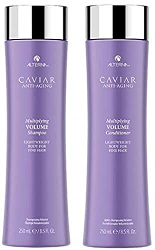 Alterna Caviar Anti Aging Bodybuilding Volume Shampoo and Conditioner Duo, 8.5 Ounce by Alterna