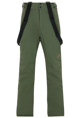 Protest Men Ski and Snowboard Trousers MIIKKA 20K Wasserdicht Und Atmungsaktiv PFC-Frei Thyme XXXL