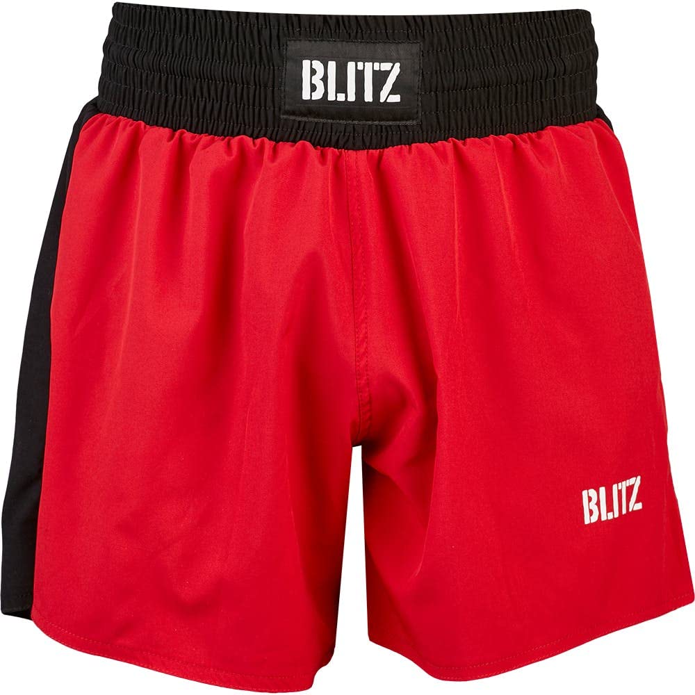 Blitz Diablo Training Fight Shorts, rot, m