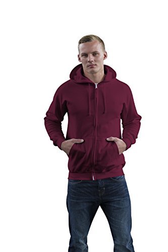 JH050 Zoodie Kapuzensweatshirt XXL,Burgundy