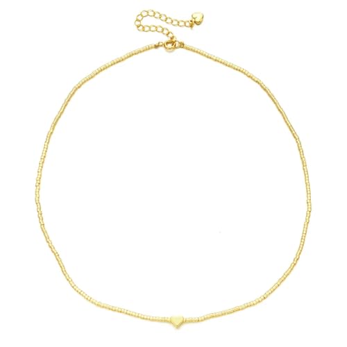 Belachick Retro Halskette Ketten Schmuck Herren Frauen Anhänger Necklace Halskette Für Frauen, Hochwertige Naturstein-Perlen-Halsketten, Schlüsselbeinkette, e Für Freunde, Qq366