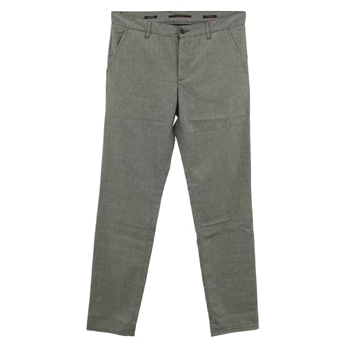 ALBERTO, Lou, Herren Jeans Hose Gabardine Stretch Grau Meliert W 36 L 34