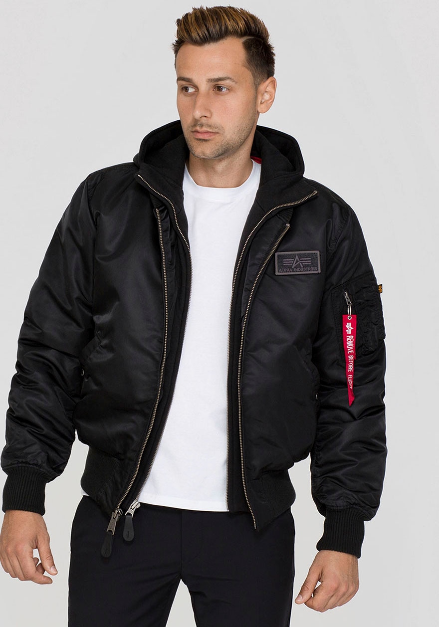 Alpha Industries Bomberjacke "MA-1 D-TEC", mit Kapuze