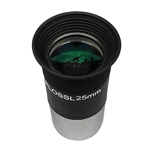 Plossl Okularlinse, grün, PL 25 mm, Okularlinse, Gewinde für 3,2 cm Astronomisches Teleskop