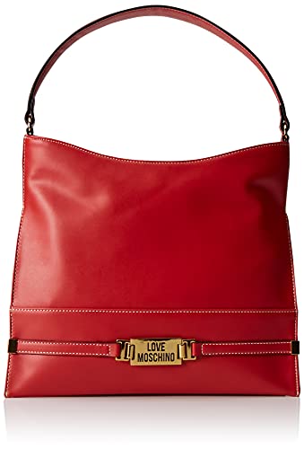 Love Moschino Damen Collezione Autunno Inverno 2021 Umhngetasche, rot, Einheitsgröße