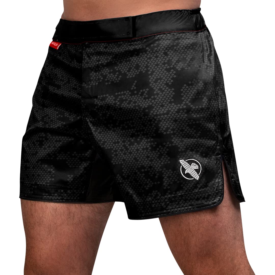 Hayabusa Hex Mid-Length Fight Shorts - Zwart