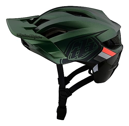 Troy Lee Designs Unisex – Erwachsene Flowline Se MTB Helm, grün, L