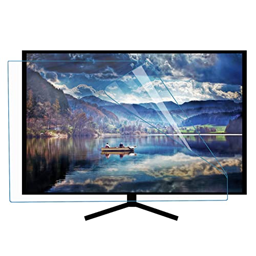 XQHD 40-43 Zoll Tv Entspiegelungsfolie, Blendschutz Einfache Installation Anti-blaulicht Anti-Strahlung,Matte-43in(942X529) mm