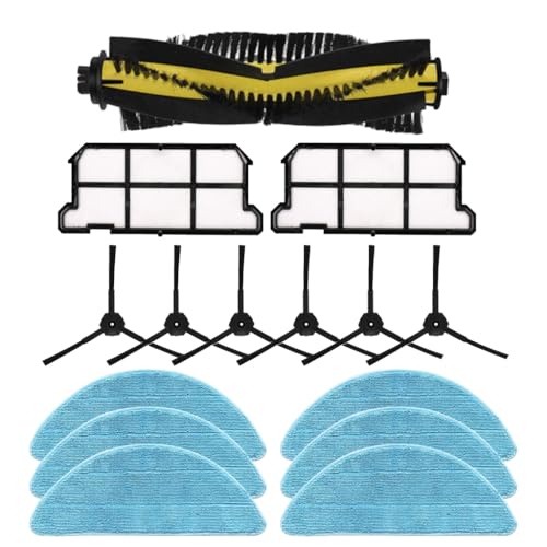 Qsvbeeqj Staubsauger Roboter Ersatzteile Zubehör Seitenbürsten Filter Roller Pinsel Mopp Pad ABS V7 V7S