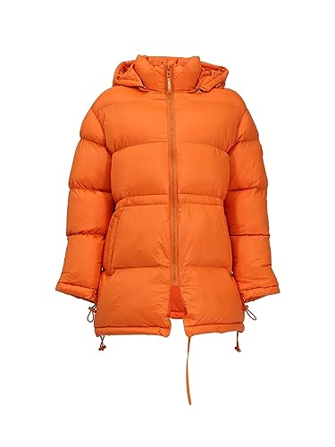 LTB Jeans Damen Rilaka Pufferjacke, Orange Peel 5436, S