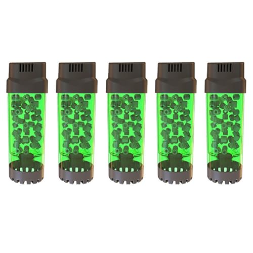 5 x Flüssigkeitsfilter für Aquarien, mit Luftstein und Schwammfilter, LH-300