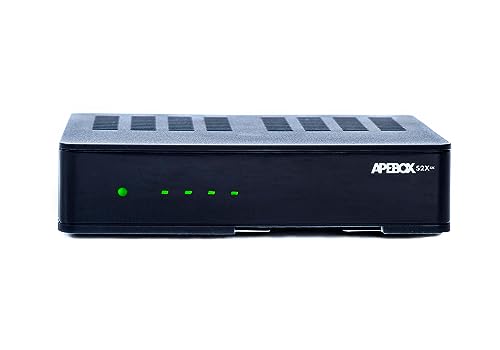 APEBOX S2X 4K- Multistream H.265 UHD 2160p Satellitenreceiver, DVB-S2X Tuner, ETHERNET, YouTube, Ein toller 4K Receiver!