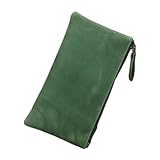 VSULZVNU 1 Stück handgefertigte lässige Herren-Geldbörse, lange Clutch mit großem Fassungsvermögen, schlanke Brieftasche, Kartenhalter (Farbe: G, Größe: 19 x 1 x 10 cm)