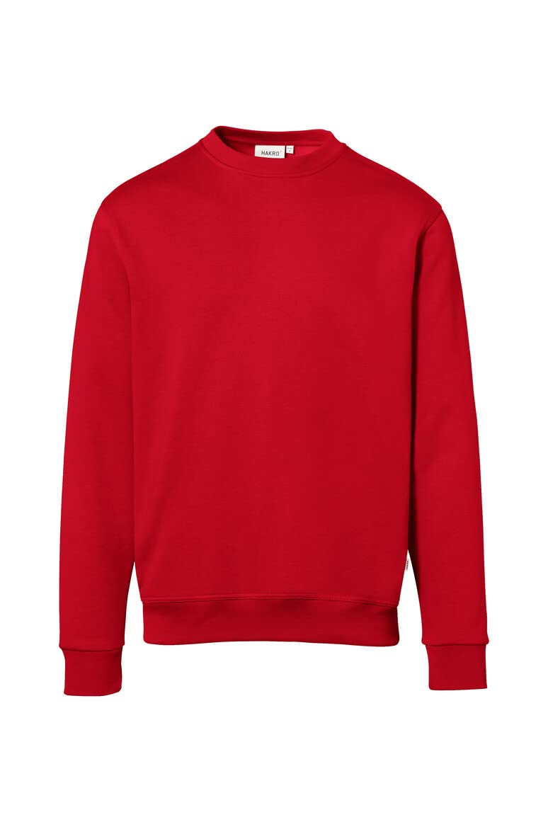 HAKRO Sweatshirt „Premium“ - 471 - rot - Größe: 3XL