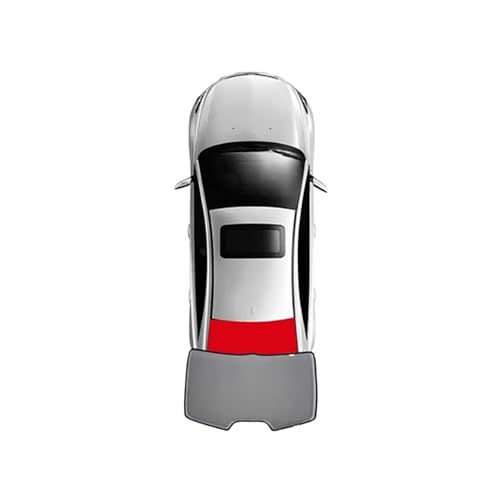 Sonnenschutz Für Seat Für Ateca 2016-2024 Magnetischer Auto-Sonnenschutz Die Rückseite des Babyfensters Frontscheibenrahmen Vorhang Sonnenschutzvisier Auto Sonnenschutz(Rear Windshield)