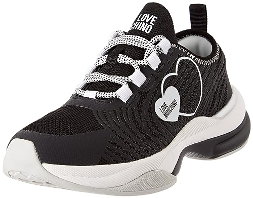 Love Moschino Damen Ja15315g1hizx00a Sneaker, Nero, 38 EU