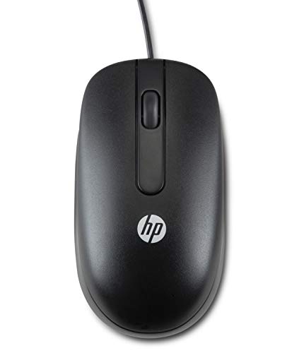 HP QY778A6 Laser USB 2-Button Maus, 100 Stück, schwarz