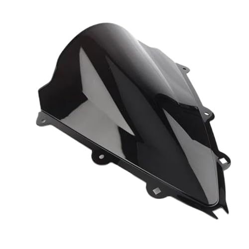 HSAJFEB Motorrad Motorrad-Windschutzscheibenabdeckungen Windschutzscheiben-Deflektoren Für Aprilia RSV4 R RSV4R RS4 125 50 2009-2014 Windschild(Schwarz)