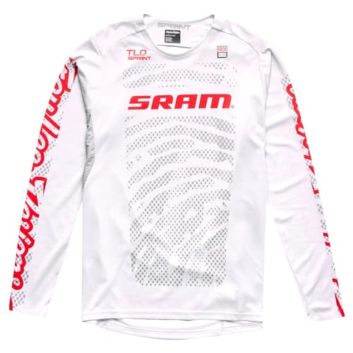 Troy Lee Designs MTB-Jersey Langarm Sprint Grau Gr. L