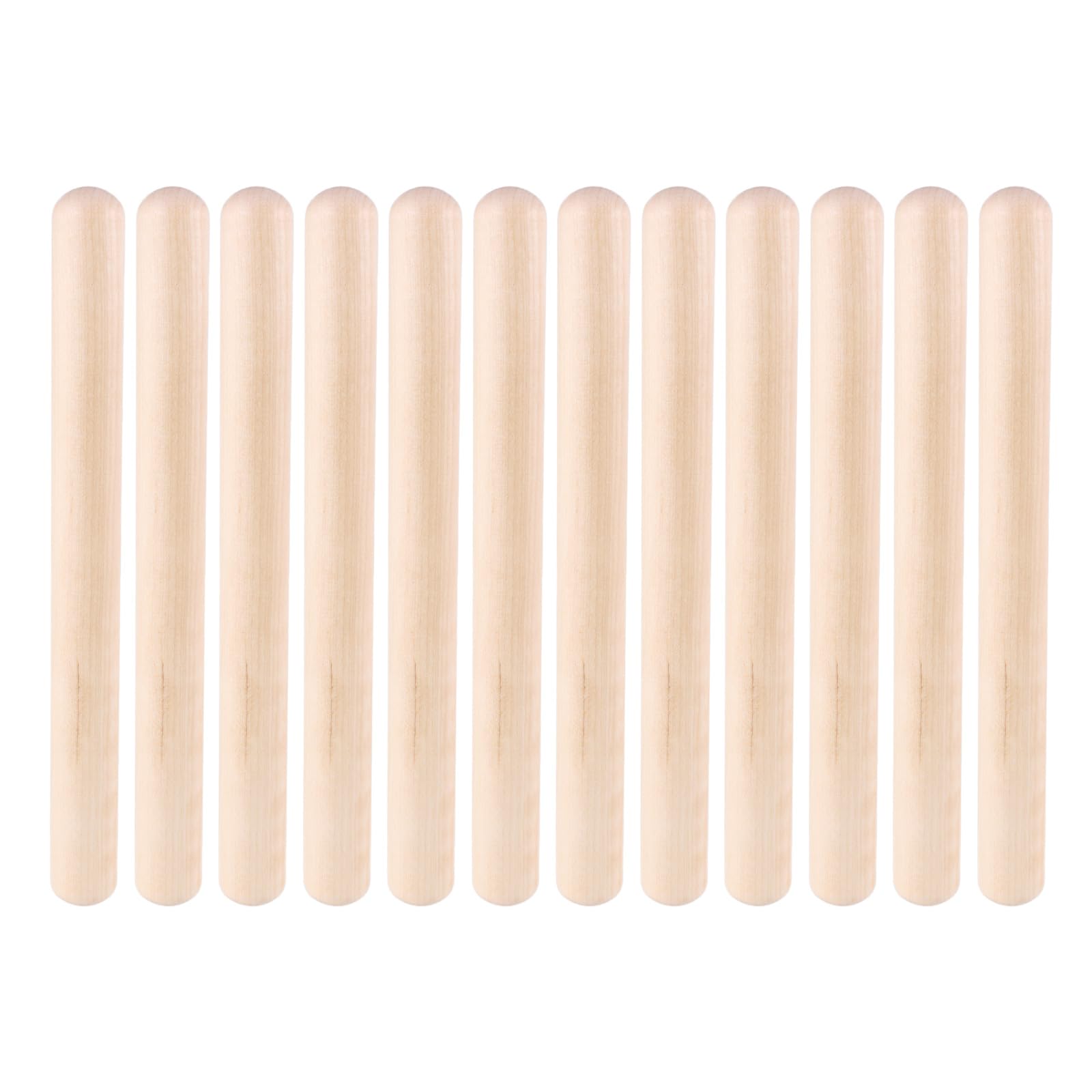 12Pcs Rhythmus Sticks Trommel Sticks Orffs Percussion Instrument Percussion Stick Tragbare Rhythmus Sticks