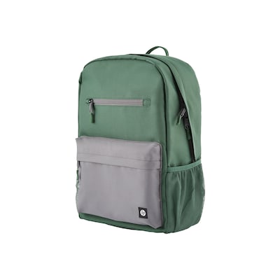 HP Campus Rucksack (grün) - 50% post-consumer recycled plastic, LDPE bag contains 100% recycled plastic, Hanger tag is made... - 295 mm - 185 mm - 435 mm - 490 g - 295 mm (7J595AA)