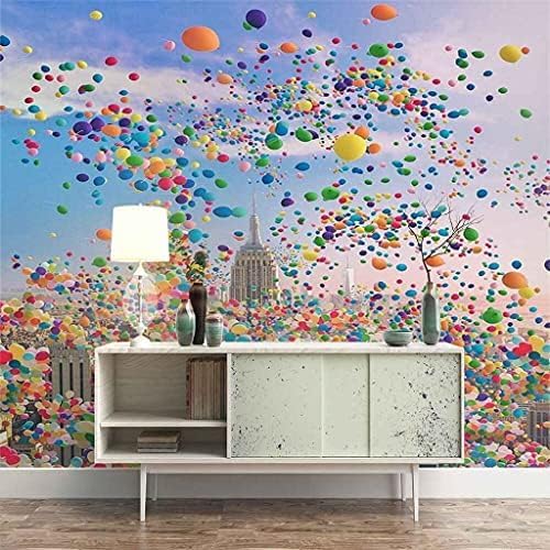 Bunte Luftballons 3D Tapeten Wanddekoration Fototapete Sofas Wohnzimmer Wandbild Schlafzimmer-150cm×105cm