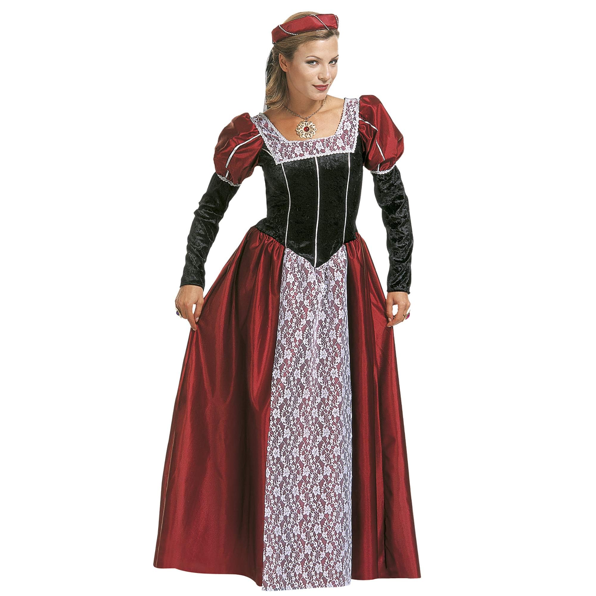 W WIDMANN MILANO Party Fashion - Kostüm Burgfräulein, Kleid, Mittelalter, Gräfin, Prinzessin