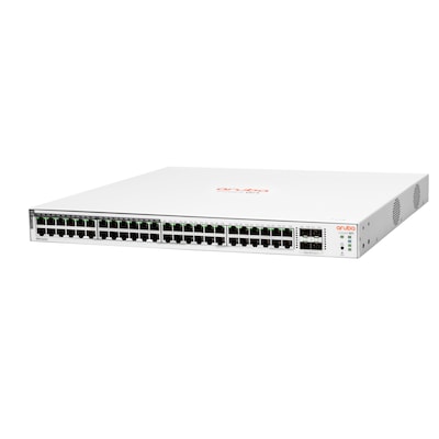 HPE Aruba Instant On 1830 48G 24p PoE 4SFP 370W Switch Klasse 4 EU