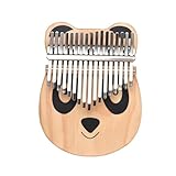 Kalimba 17 Schlüssel Kalimba Kiefer Holz Mit Tragetasche Tuning Hammer Aufkleber Tragbare Tastatur Daumen Klavier Musik(A)