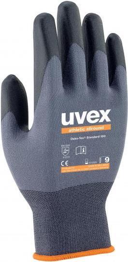 Uvex 60028 Fabrik-Handschuhe Anthrazit - Grau Elastan - Polyamid 1 Stück(e) (6002809)