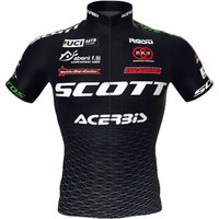 SCOTT RACING TEAM 2023 Kurzarmtrikot, für Herren, Größe M, Fahrradtrikot, Radbek