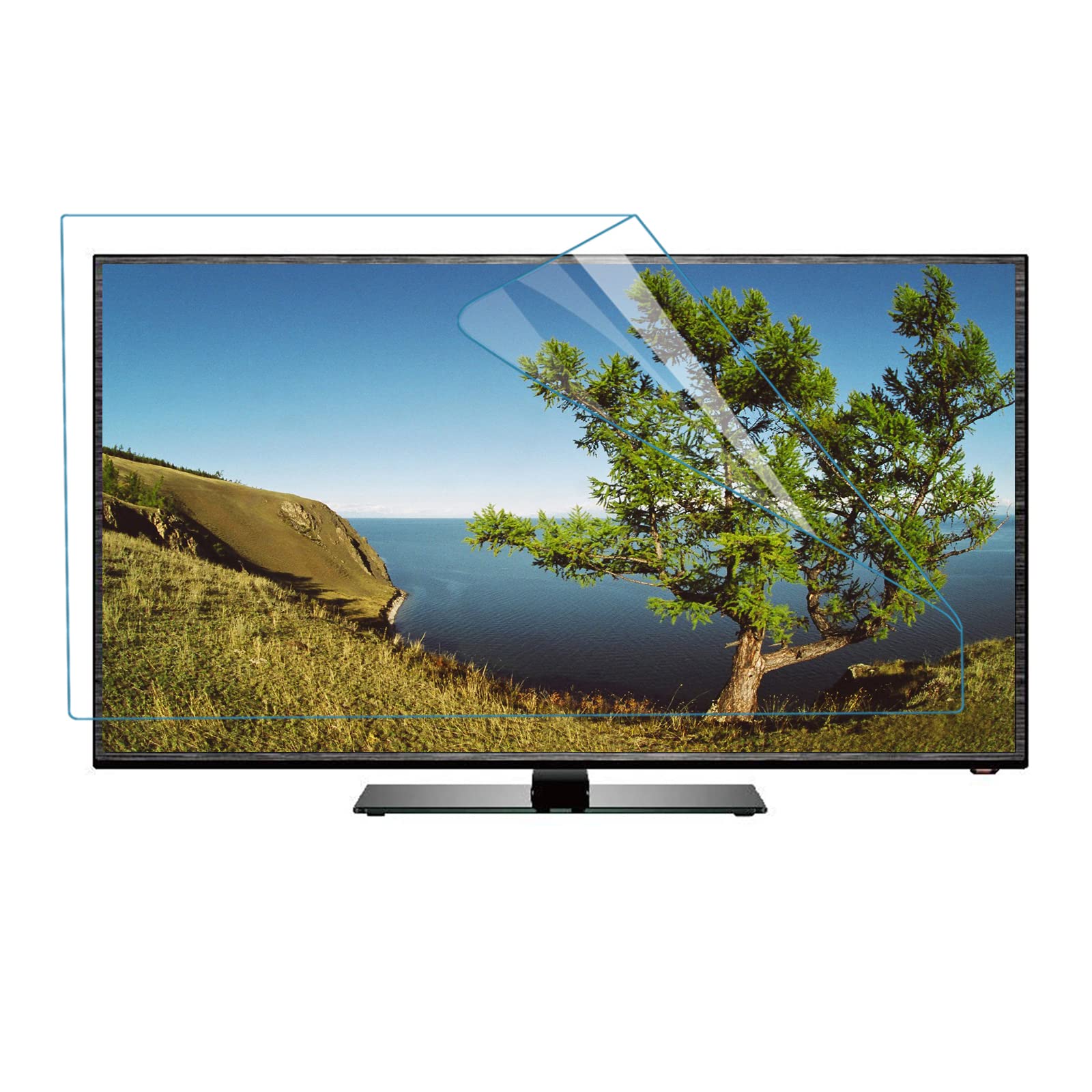 49-50 Zoll Tv Entspiegelungsfolie, LCD-displayschutz, Anti-Strahlung Anti-blaulicht Augenschutz, Helfen Sie Besser Zu Schlafen,Matte-50in(1095X616) mm