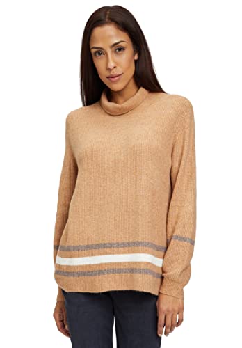 Cartoon Damen 5402/7126 Pullover, Camel/Grey, 40