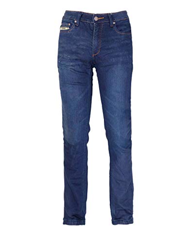 ON BOARD Pack Jeanshose mit Protektoren BASE-02, Herren, 42, Blau