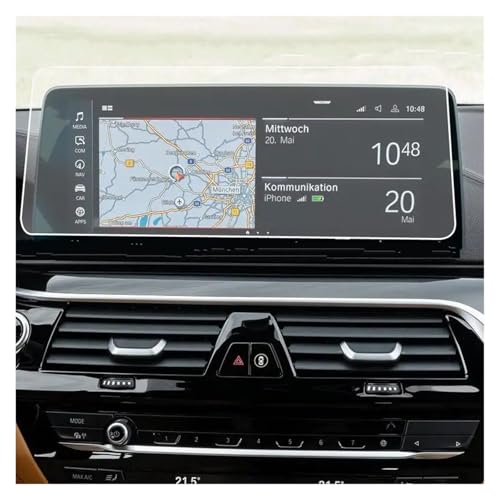 Für G30 Für G31 Für Series5 2021 2022 12,5 Zoll Auto GPS-Navigationsfolie Kratzfestes Zubehör Displayschutz Aus Gehärtetem Glas Navigation Schutzfolie Navigations-Displayschutz