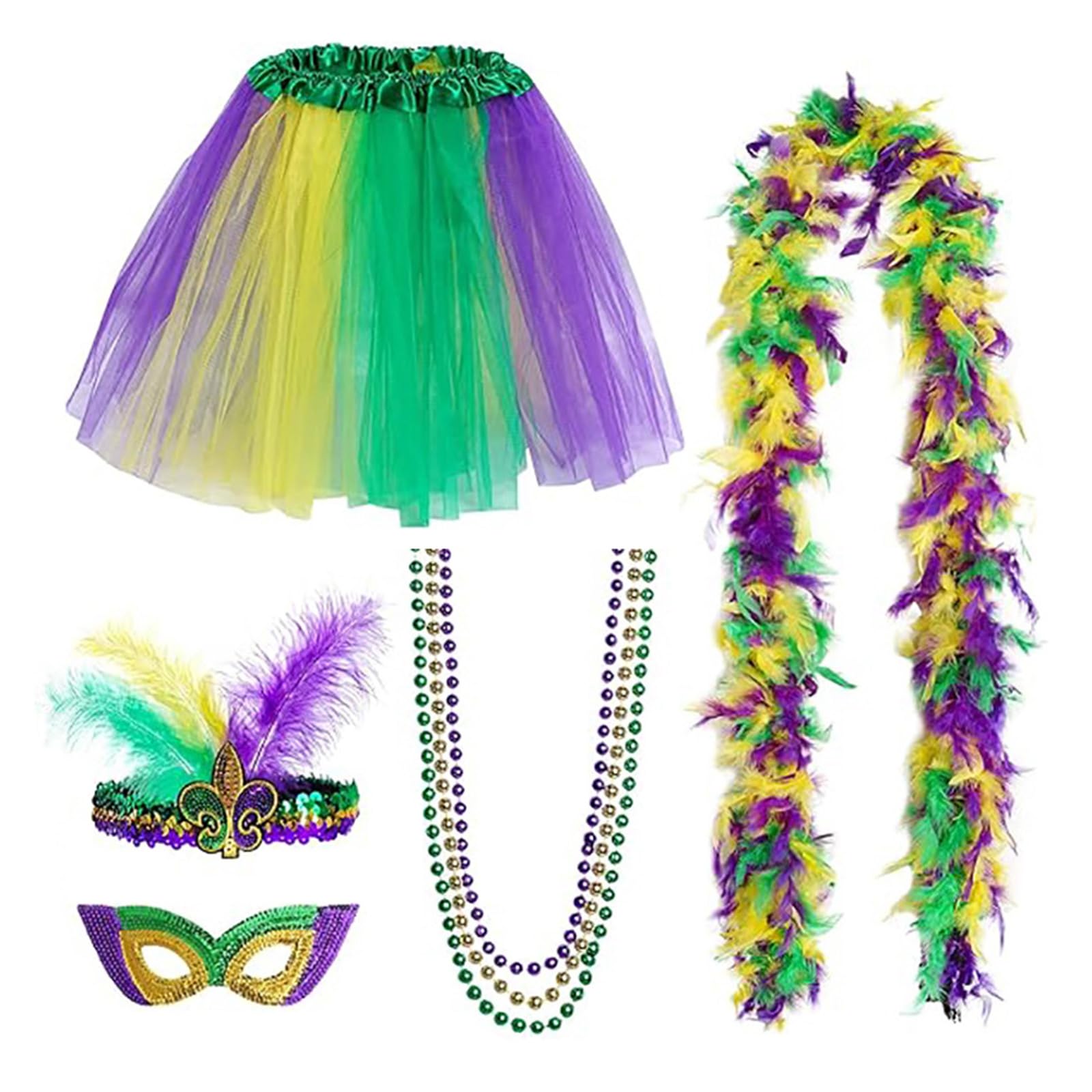 HDKEAN Karnevalskostüm & Zubehör für Karneval Party Festival Outfit Freunde Versammlung Feier Requisiten Maske Stirnband Party Requisiten Festival Kostüm Zubehör Festliches Stirnband