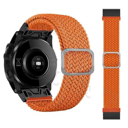 OPKDE Sport-Nylon-Armband für Garmin Fenix 6X 6 Pro 5X 5 7X 7 3HR Forerunner 935 Smart Watch, Schnellverschluss-Armband 26 mm 22 mm, 26mm For Fenix 5X 5XPlus, Achat