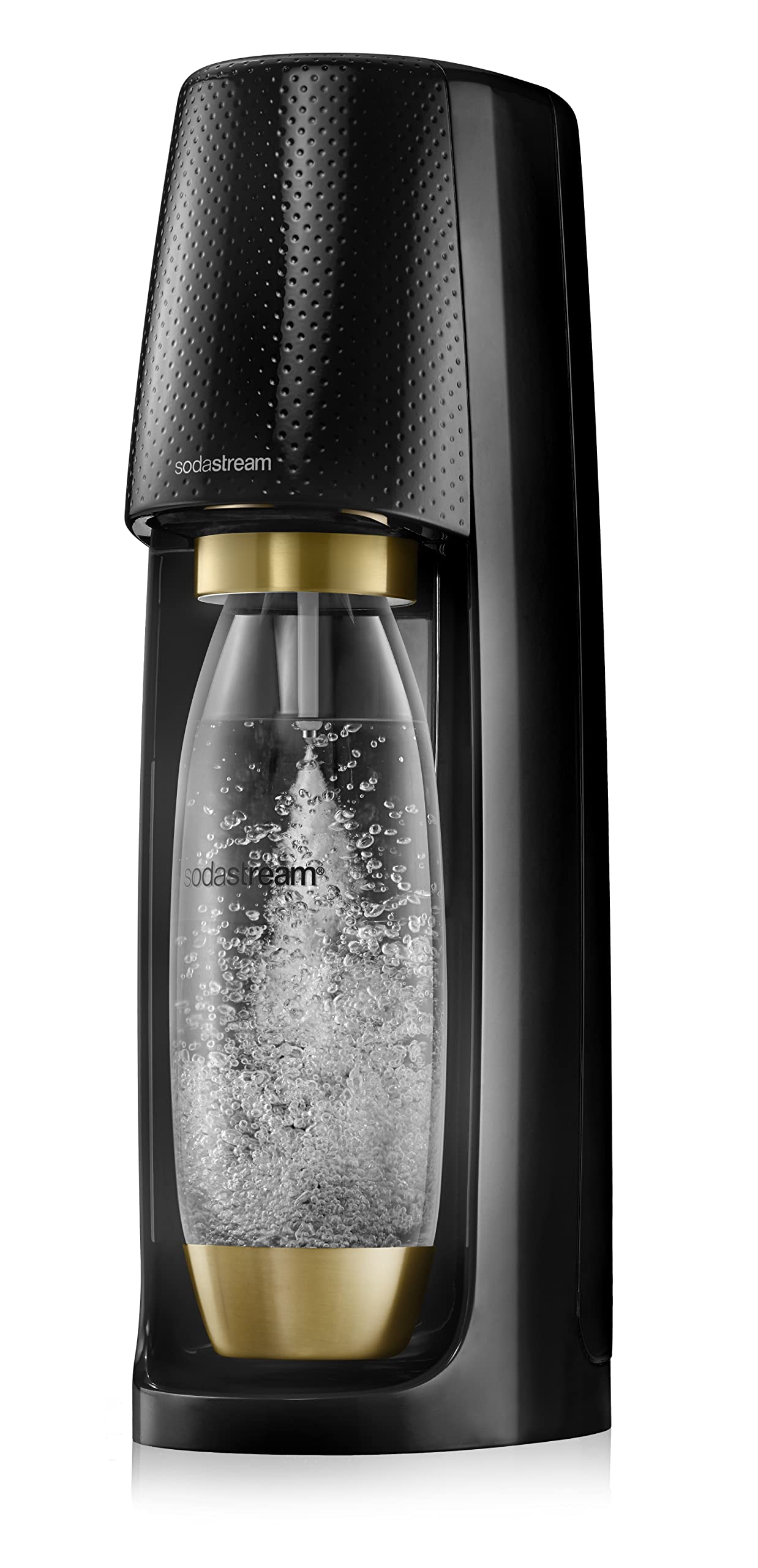 sodastream Sprudelwasser, Soda Maker, Schwarz & Gold