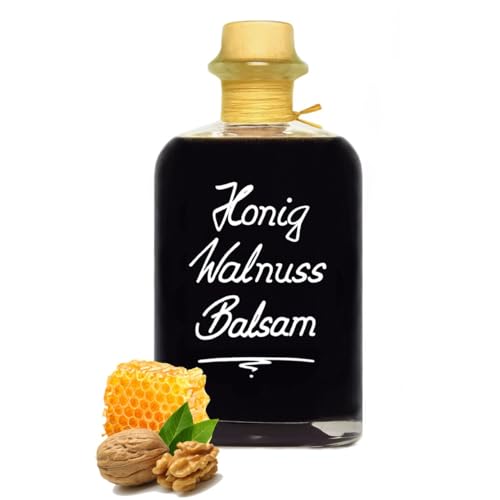 Honig Walnuss Balsam Essig - Spezialität 0,5L balsamartig nussig und mild! 5% Säure