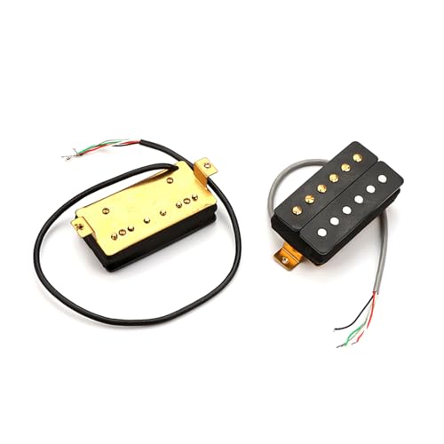 Alnico, 6-saitige E-Gitarre, Humbucker-Tonabnehmer, 5 Doppelspulen-Tonabnehmer, Gitarren-Tonabnehmer, Ersatzteile, Doppelspule, Humbucker-Tonabnehmer, Gitarrenteile, Ersatzteile