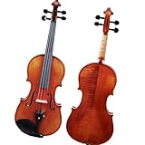 Standard Violine 4/4 Akustik-Geige Mit Koffer Und Bogen Violine Für Anfänger