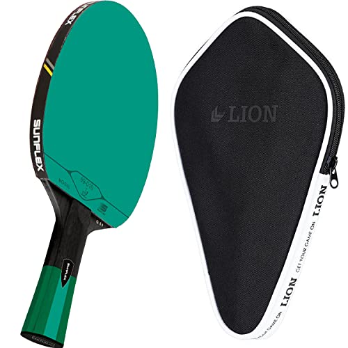 Sunflex G50 Tischtennisschläger + Tischtennishülle Cover | Tischtennisschlägerset | Tischtennis Profi Set