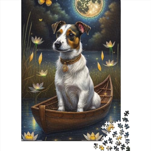 Schwierige, anspruchsvolle Puzzles mit 1000 Teilen, Tier-Fantasie-Hunde-Puzzles, Puzzles für Erwachsene, Teenager, Puzzles für Erwachsene, Geschenke (Größe: 75 x 50 cm)