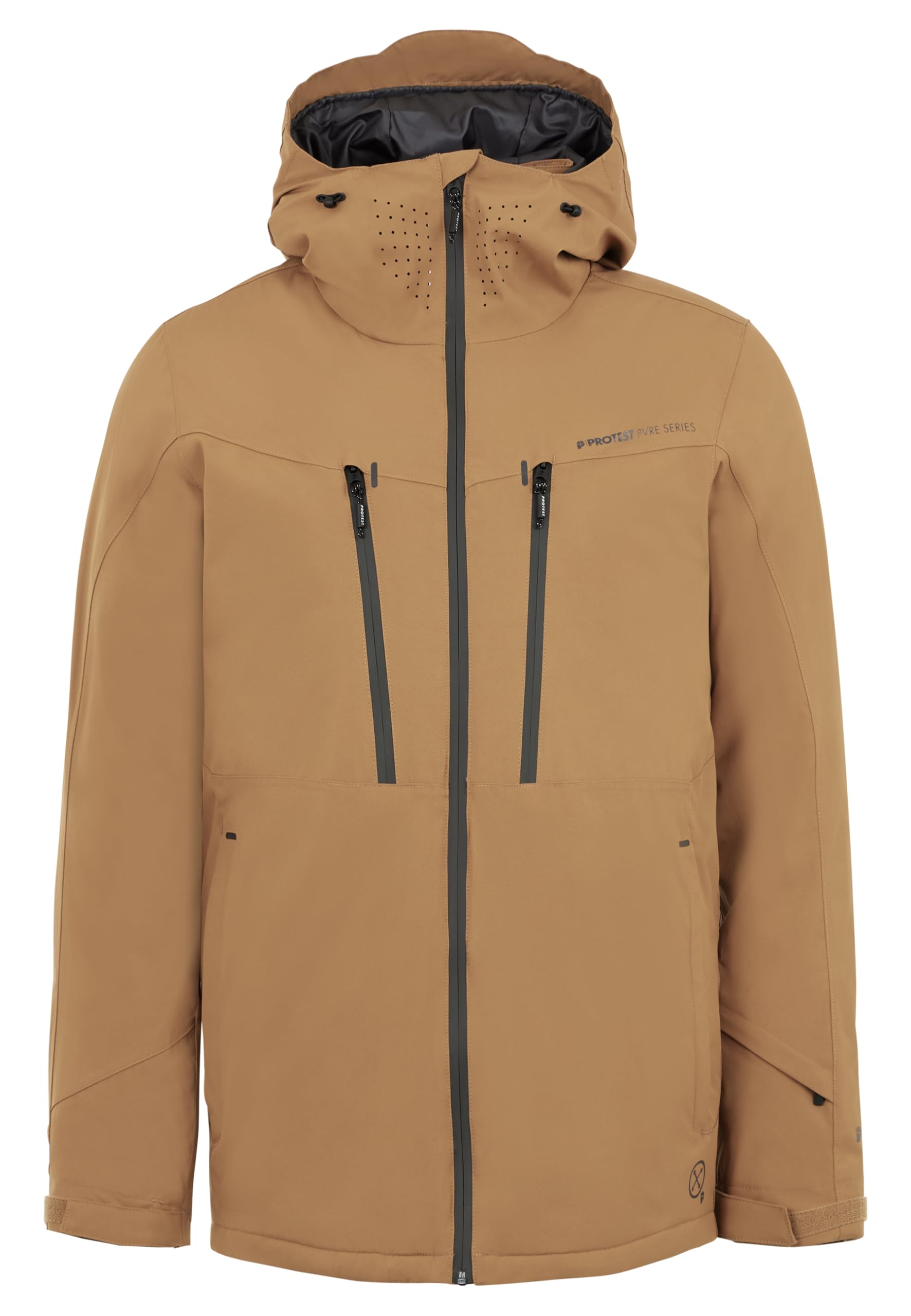 Protest Men Ski- Und Snowboardjacken PRTTIMO 23 Sandy Brown XL