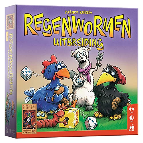 999Games - Regenwormen - Uitbreiding - Dobbelspel