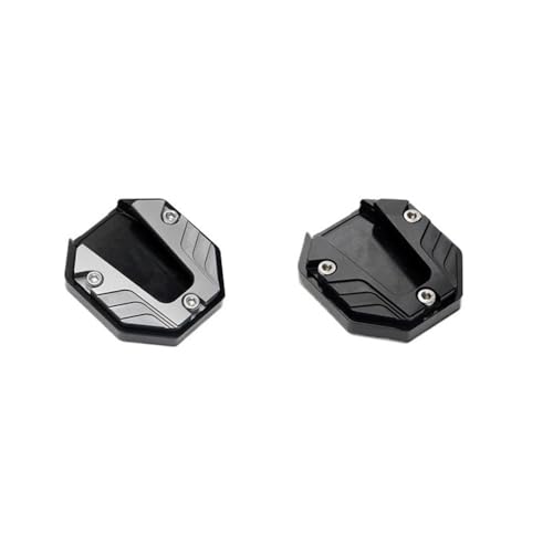 AXCAR Motorrad Bike Kickstand Extender Seite Stehen Verlängerung Pad Unterstützung Platte Motorrad Zubehör Ständer Stützpolster