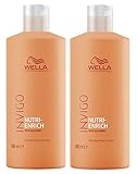 2er Nutri Enrich Deep Nourishing Shampoo Invigo Wella Professionals mit Goji Beeren 500 ml