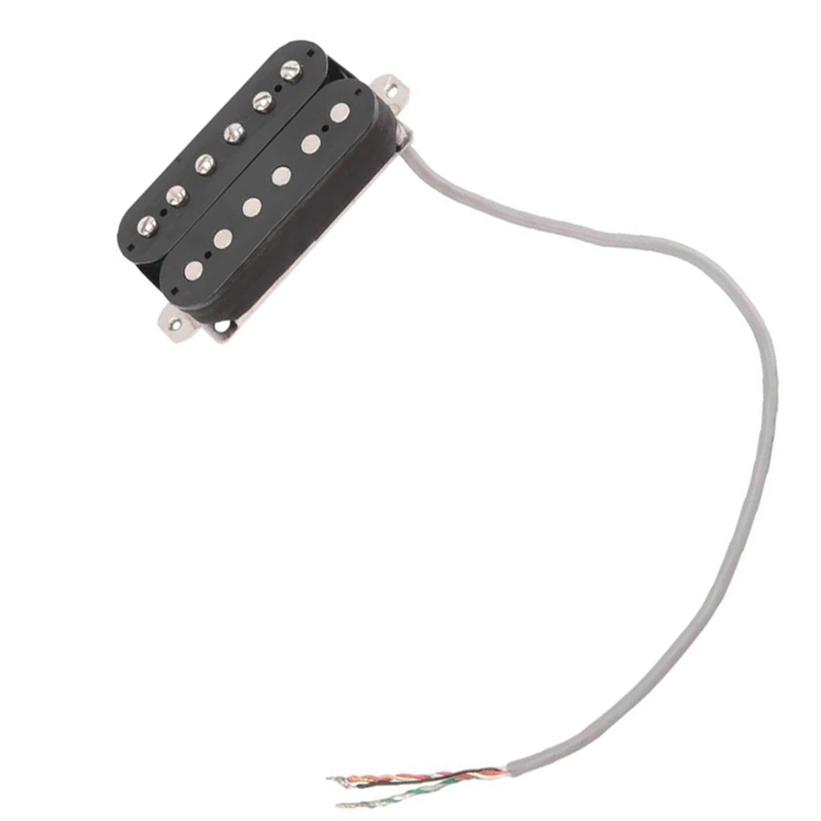 E-Gitarre Humbucker Pickup Stilvolle schwarze Gitarren-Ersatzteile Single-Coil-Tonabnehmer